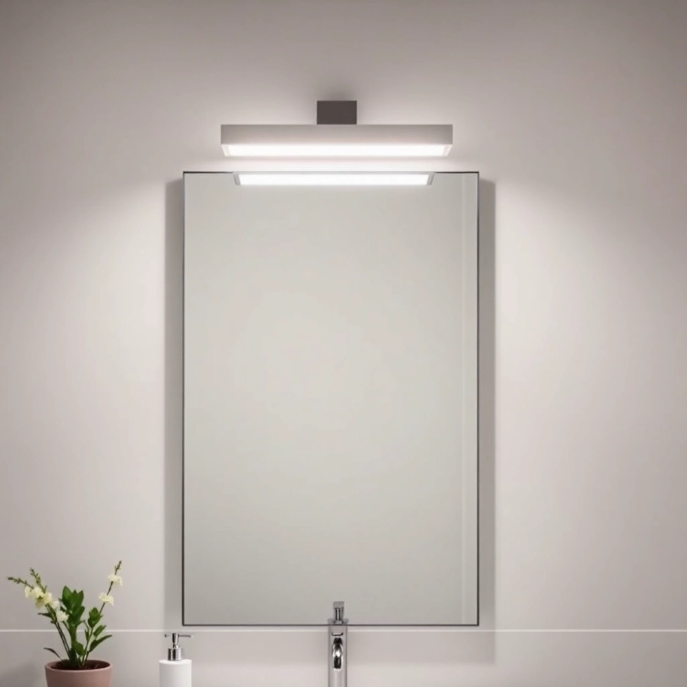 Jaka barwa światła do łazienki nad lustro