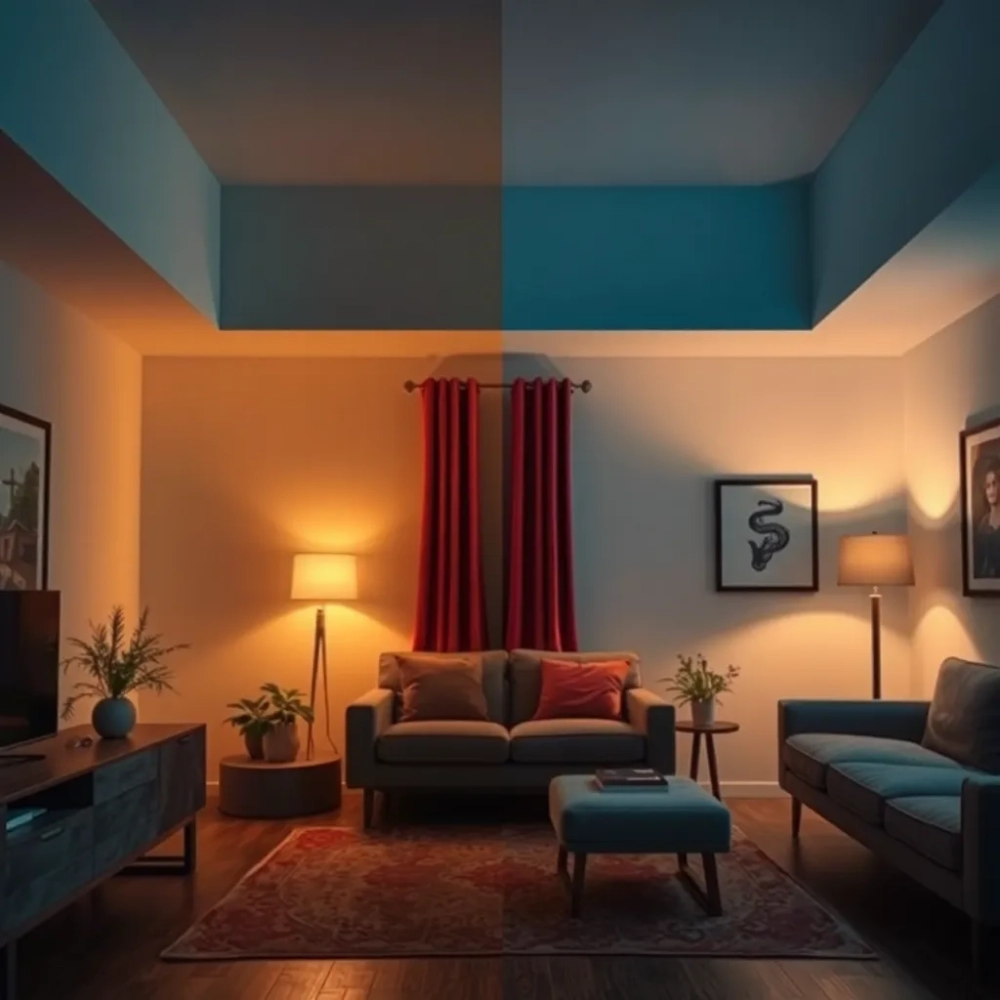 Jaka barwa światła do pokoju