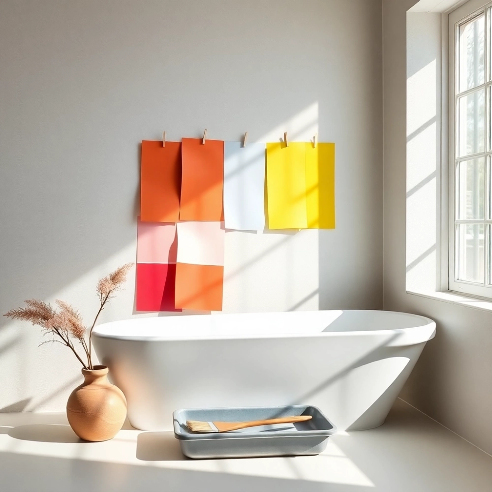 Jaka farba do łazienki zamiast płytek