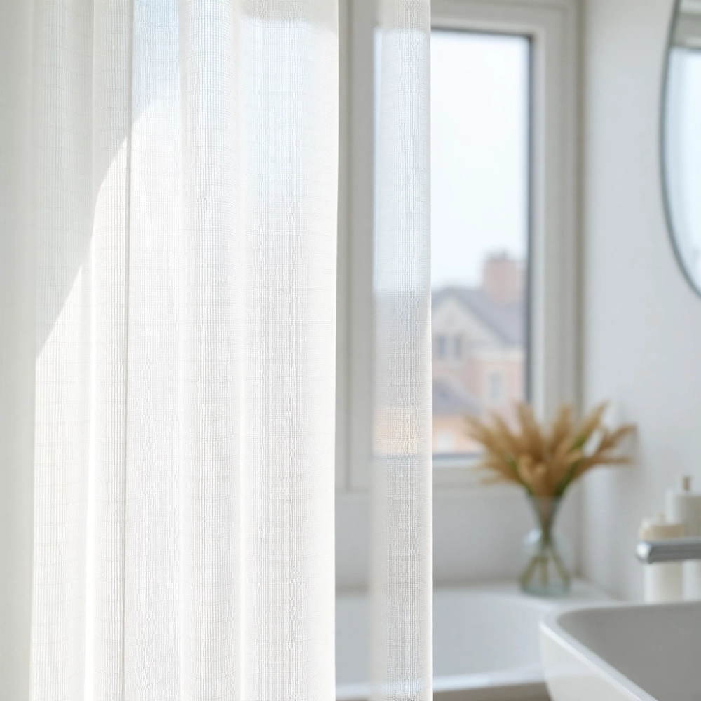 Jaka firanka do łazienki