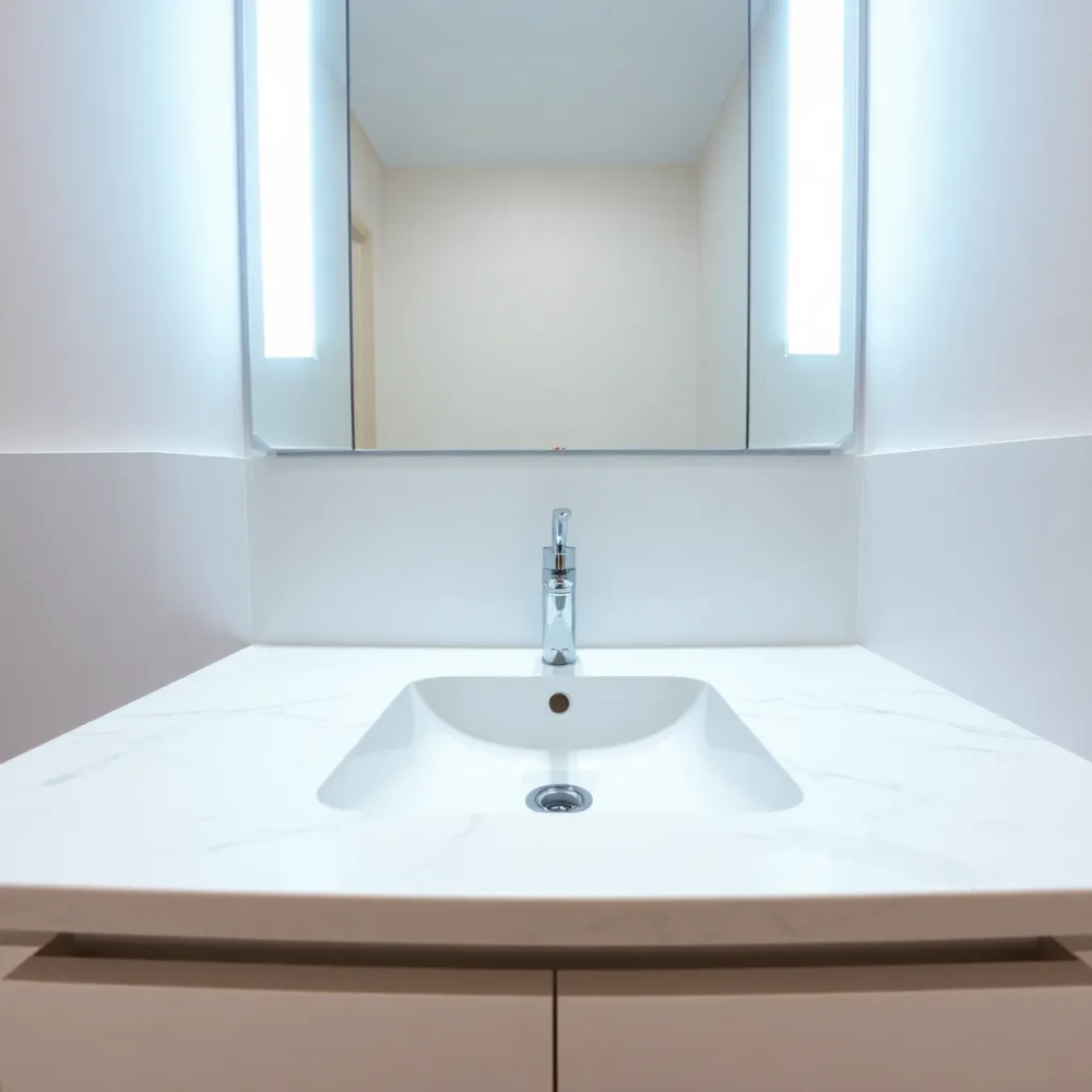 Jaka głębokość blatu pod umywalkę