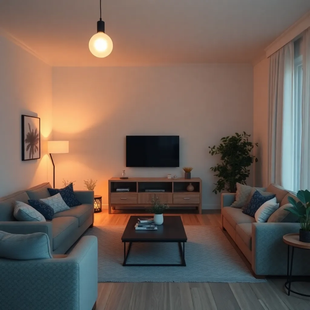 Jaka moc żarówki LED do salonu