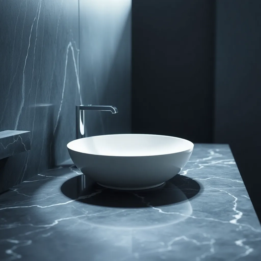 Jaki blat pod umywalkę nablatową