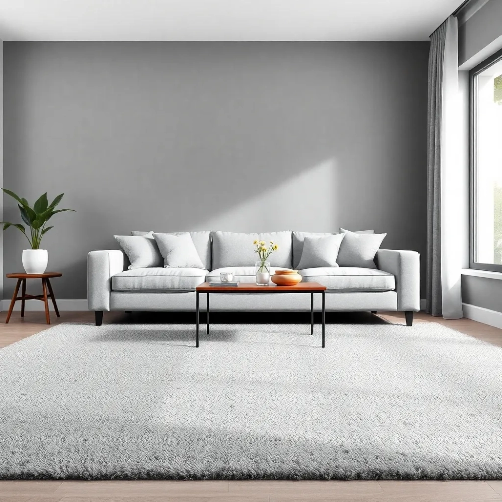 Jaki dywan do szarego salonu