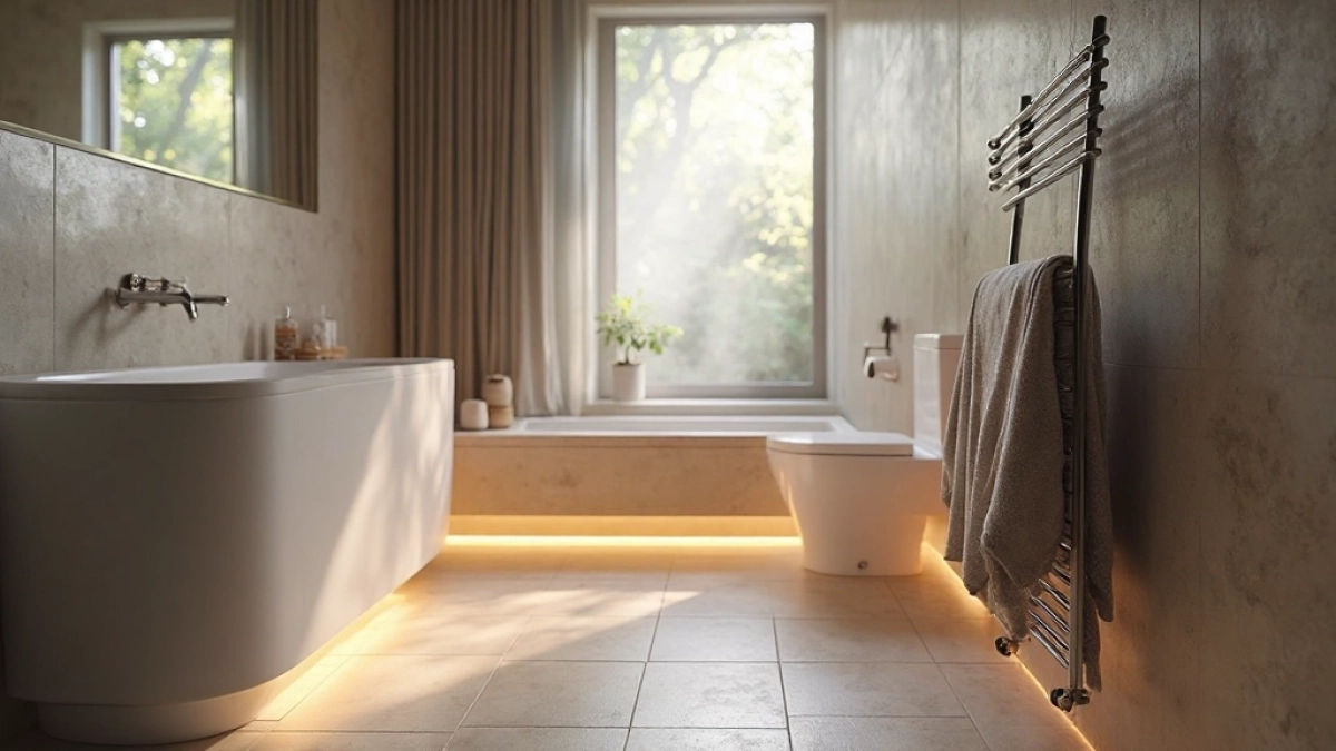 Jaki grzejnik łazienkowy przy ogrzewaniu podłogowym