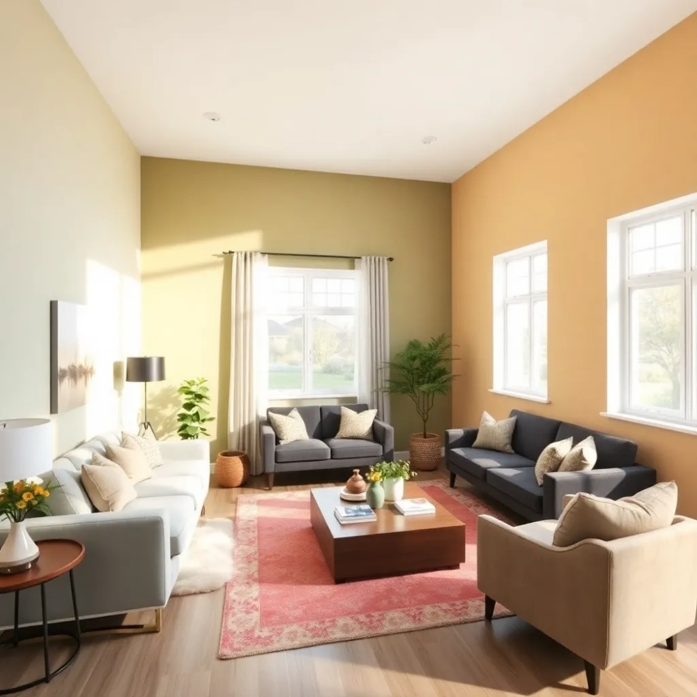 Jaki kolor farby do salonu