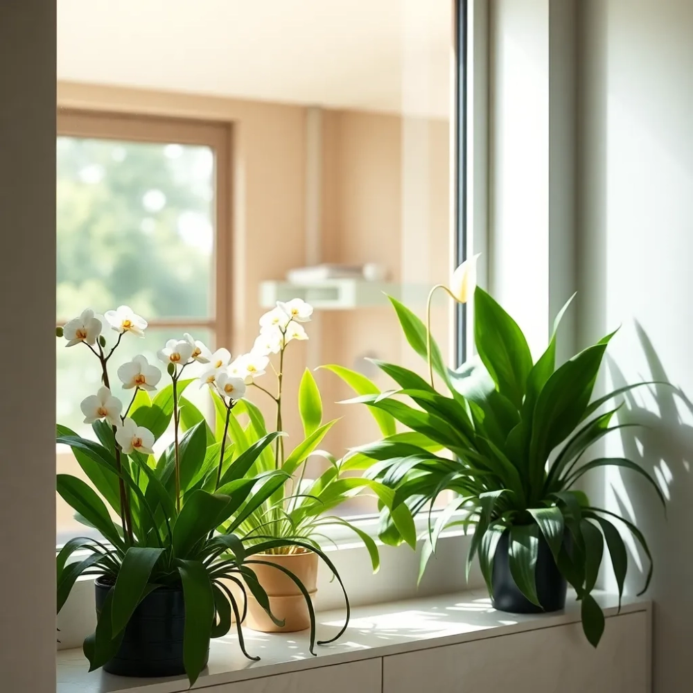 Jaki kwiat do łazienki z oknem