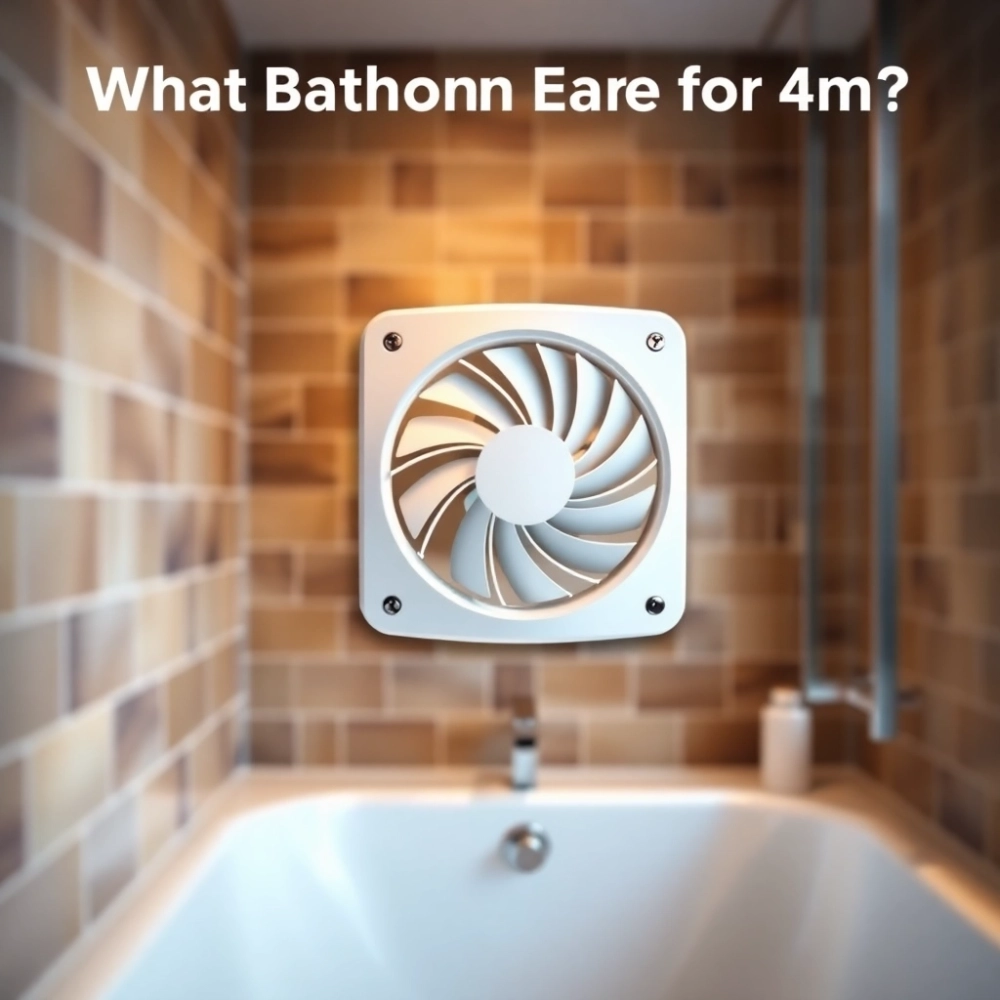 Jaki wentylator do łazienki 4m2