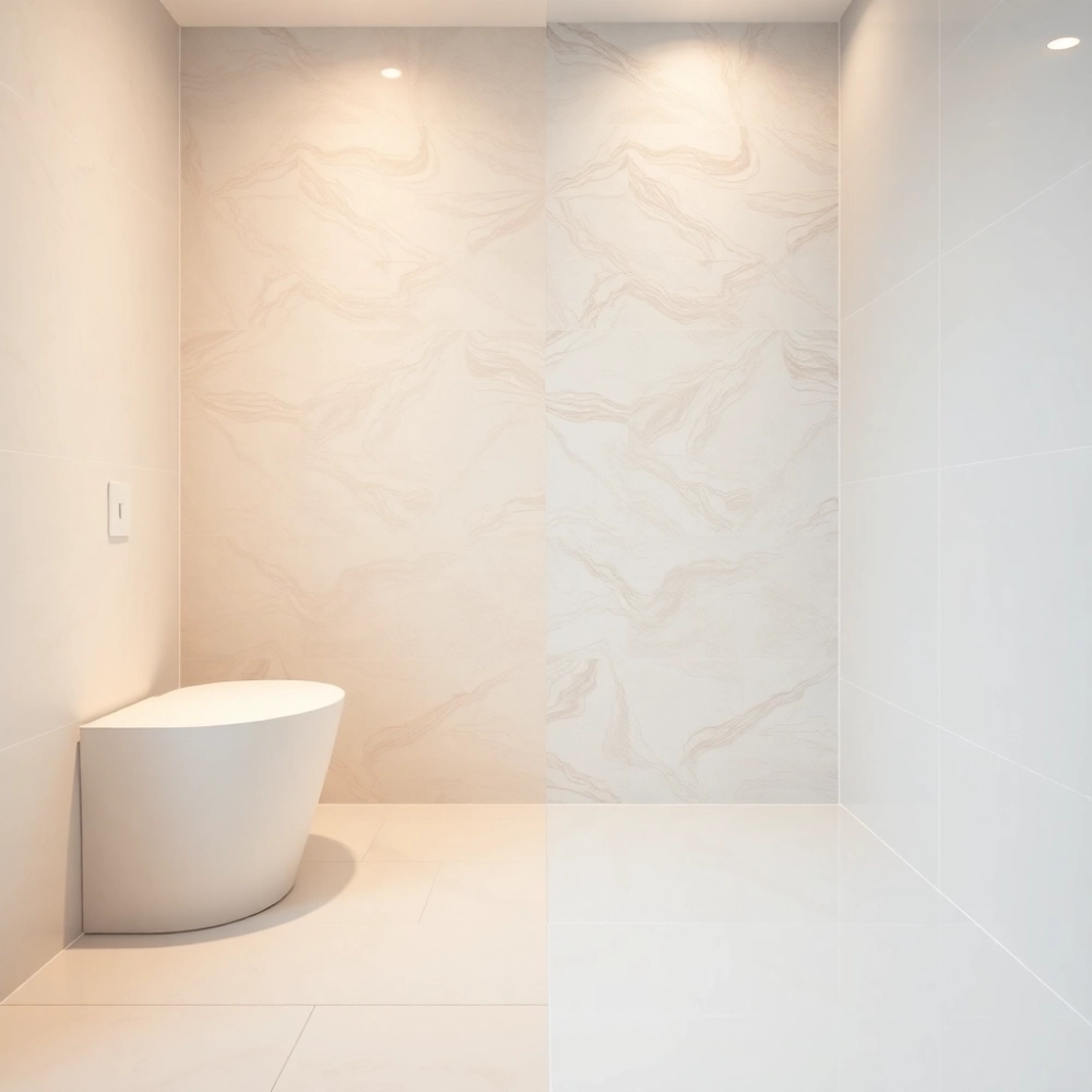 Jakie płytki do małej łazienki  matowe czy z połyskiem