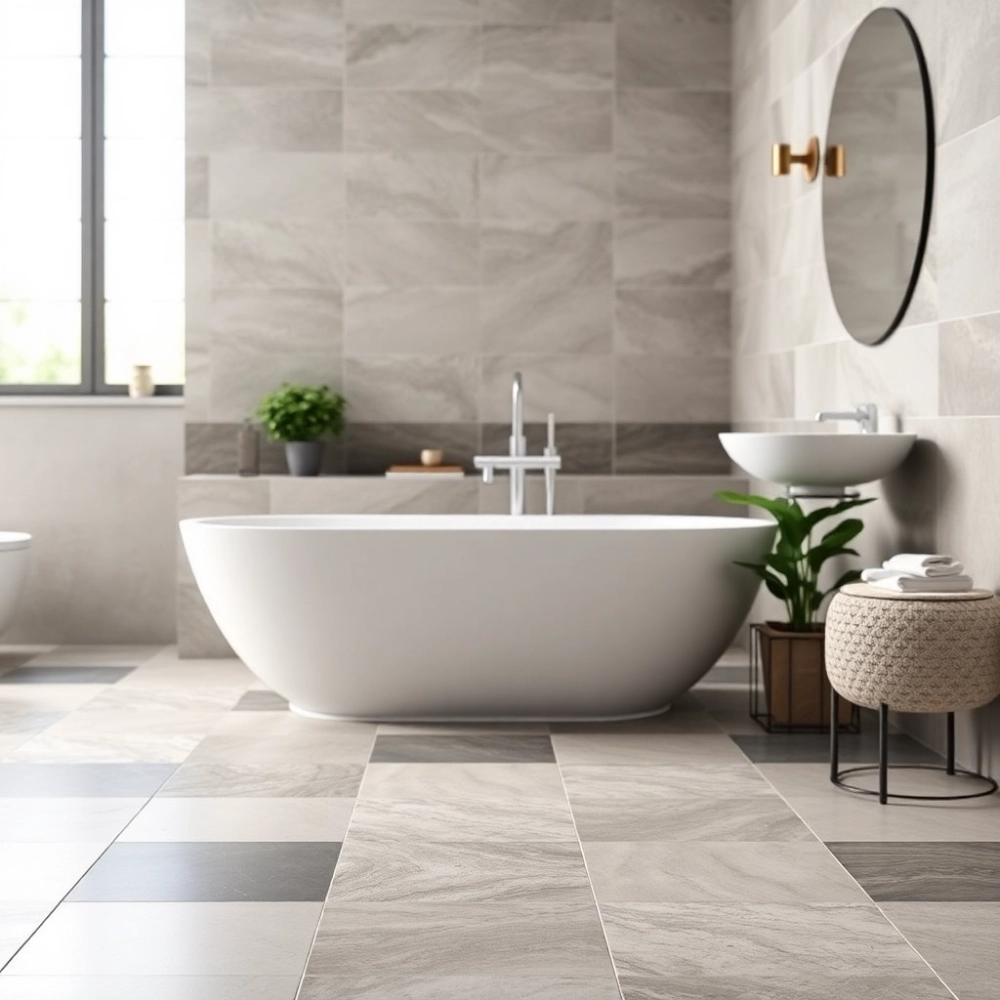 Jakie płytki na podłogę do łazienki