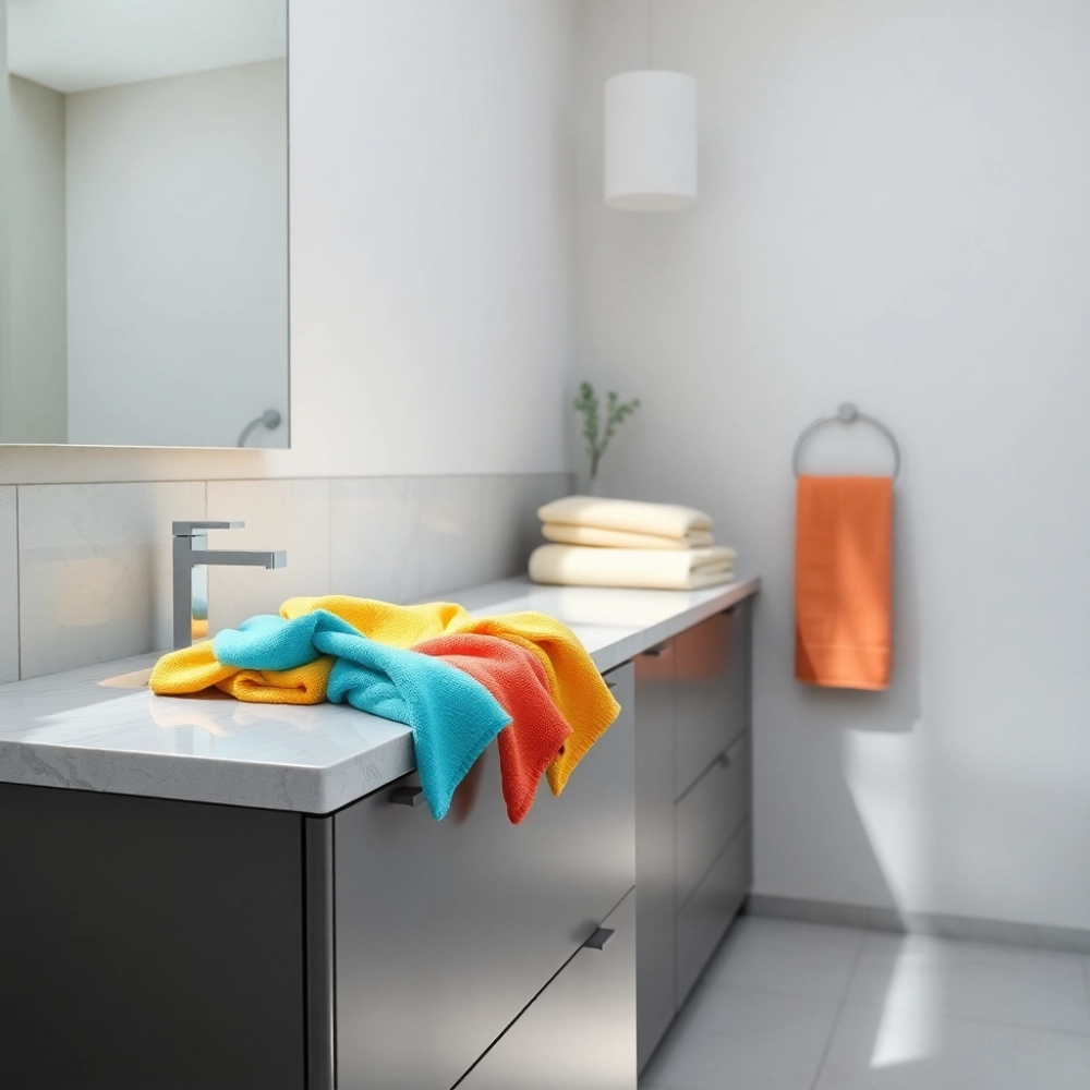 Jakie ręczniki do szarej łazienki