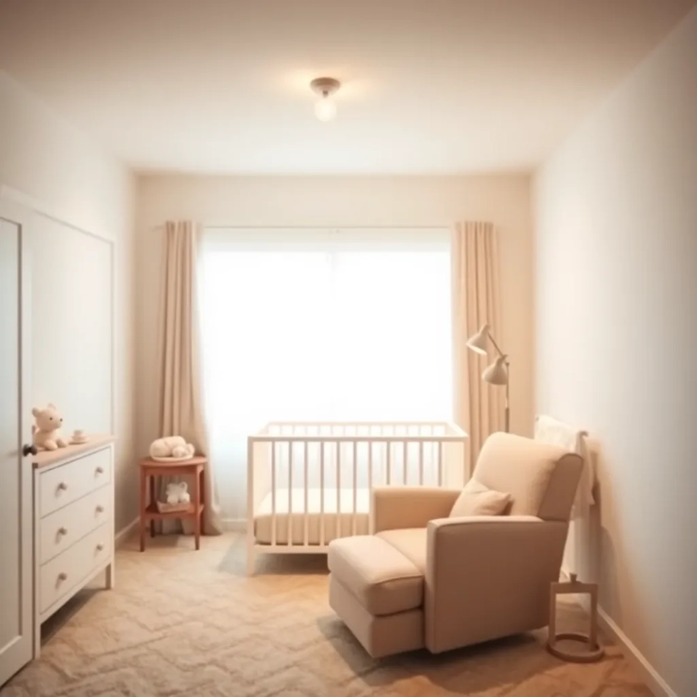 Jakie światło w pokoju niemowlaka
