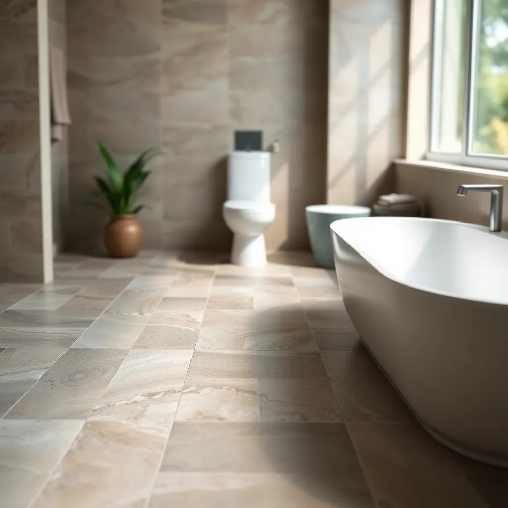 Kamień na podłogę do łazienki