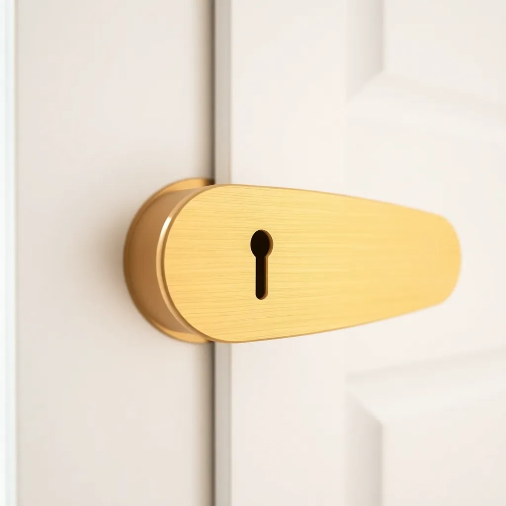 Klamka na klucz do drzwi pokojowych