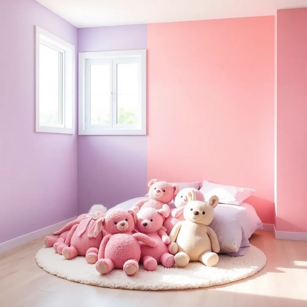 Kolor pokoju dla dziewczynki