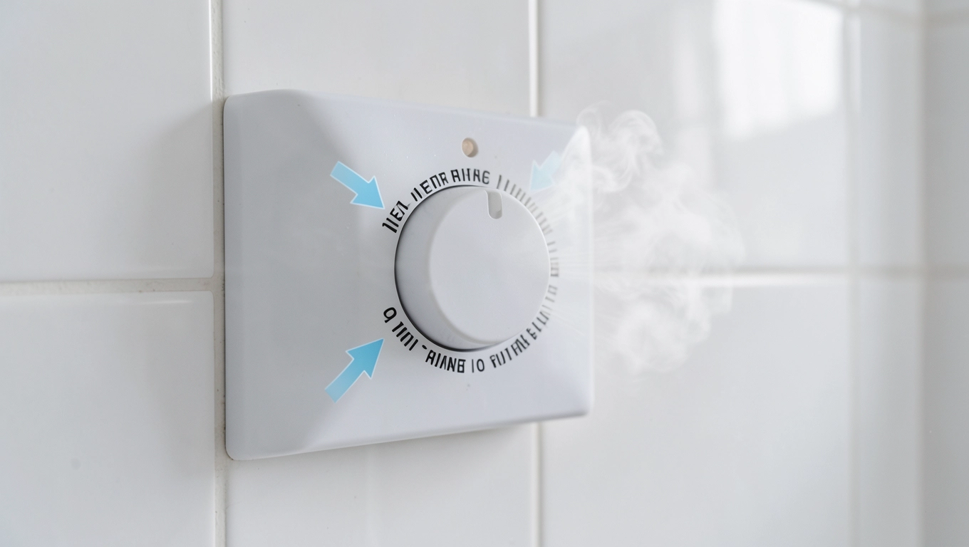 Konfiguracja czasu pracy wyłącznika wentylatora