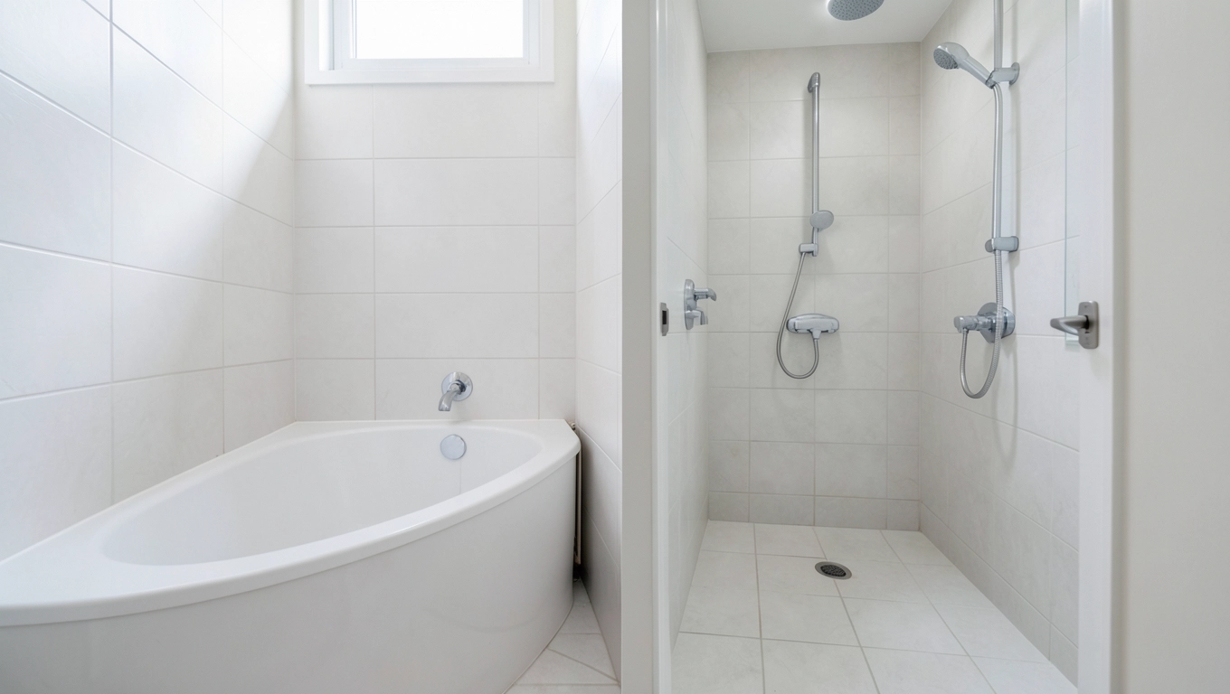 Korzyści wymiany wanny na prysznic w małej łazience
