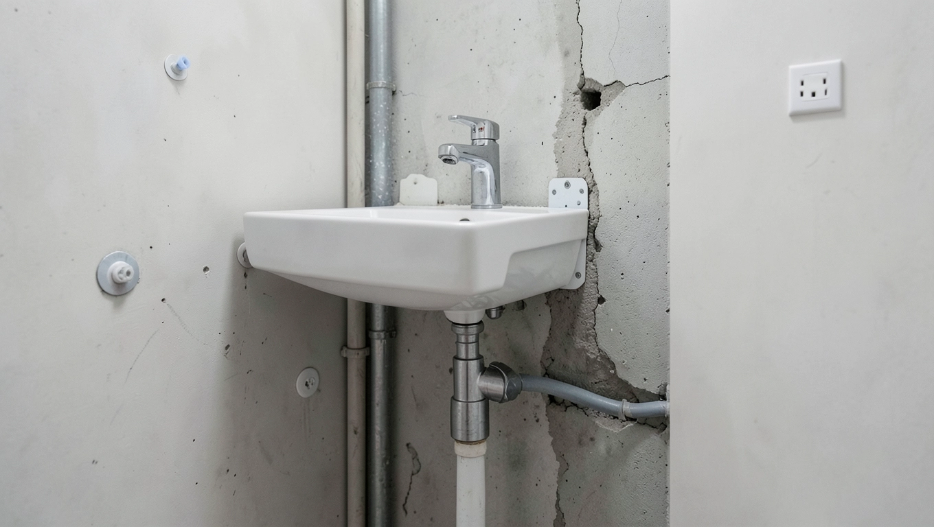 Koszt montażu umywalki wiszącej