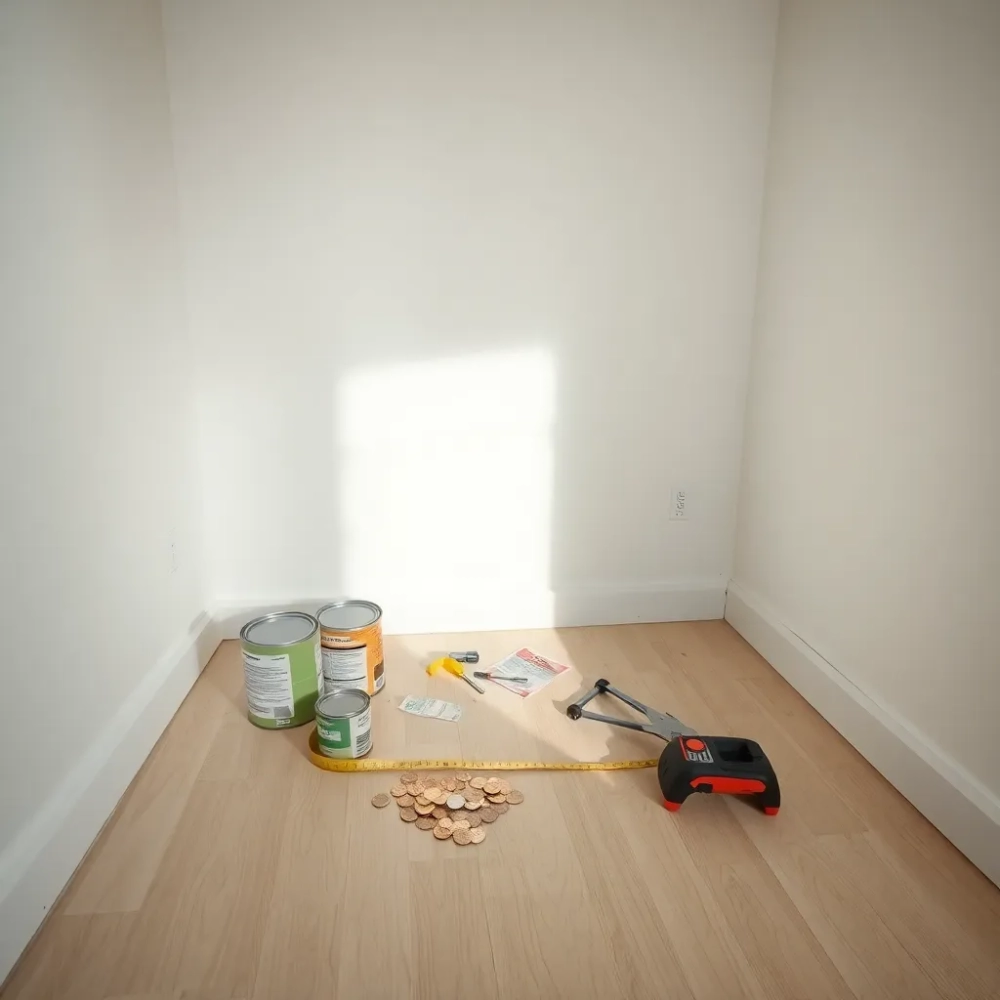 Koszt remontu pokoju 25m2