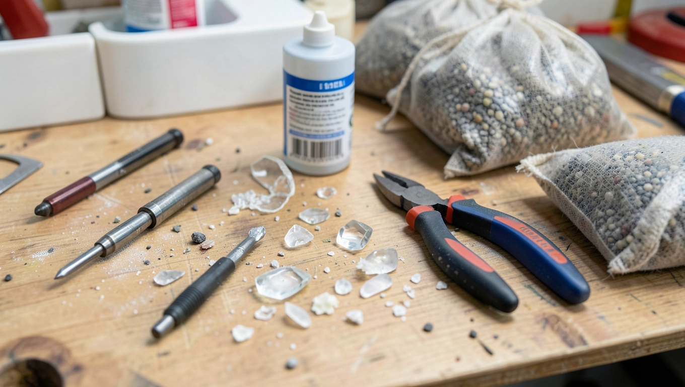 Koszty materiałów przy demontażu kabiny prysznicowej