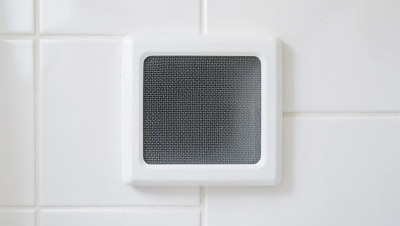 Kratki wentylacyjne z siatką łazienkowe