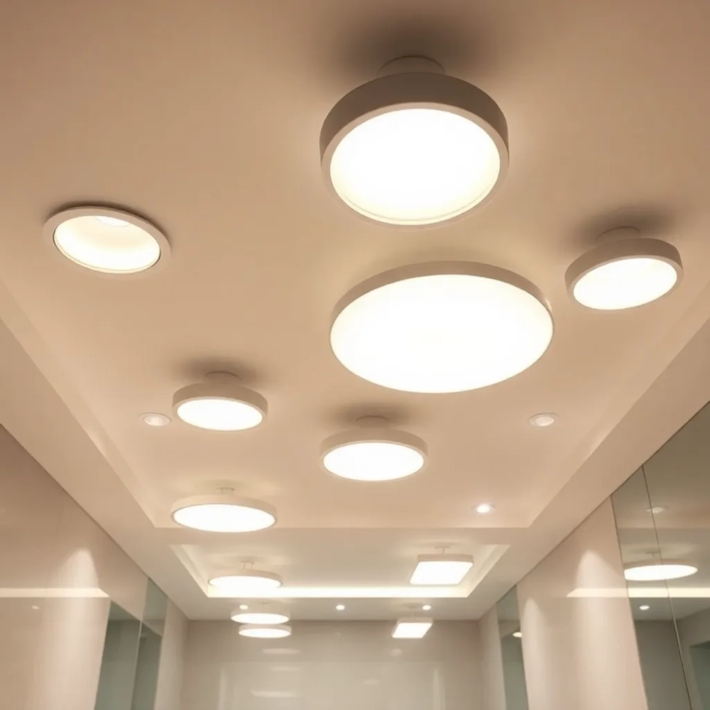 Lampy sufitowe do łazienki
