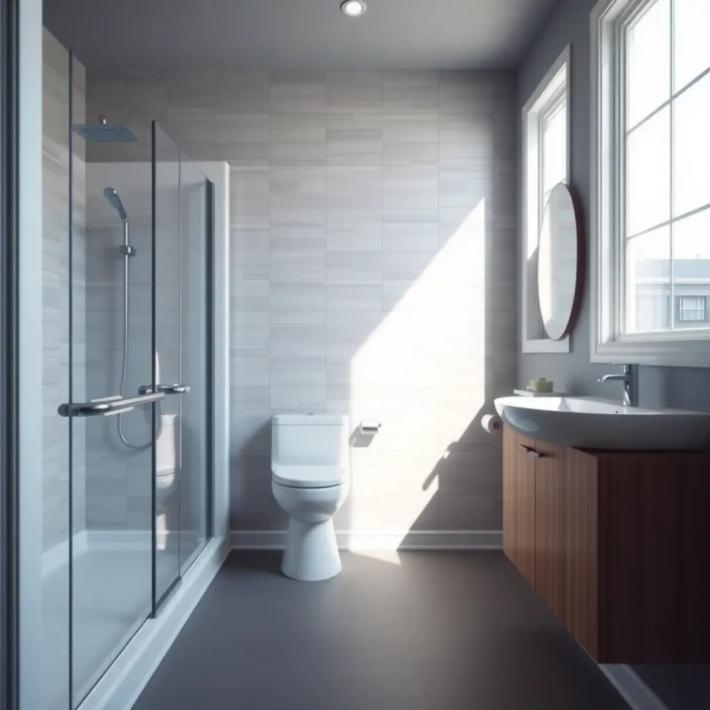 Łazienka dla seniora projekt