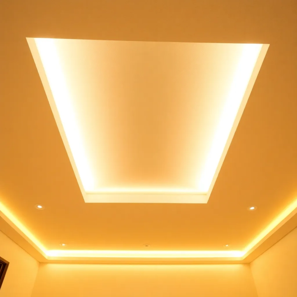 Ledy na suficie w pokoju