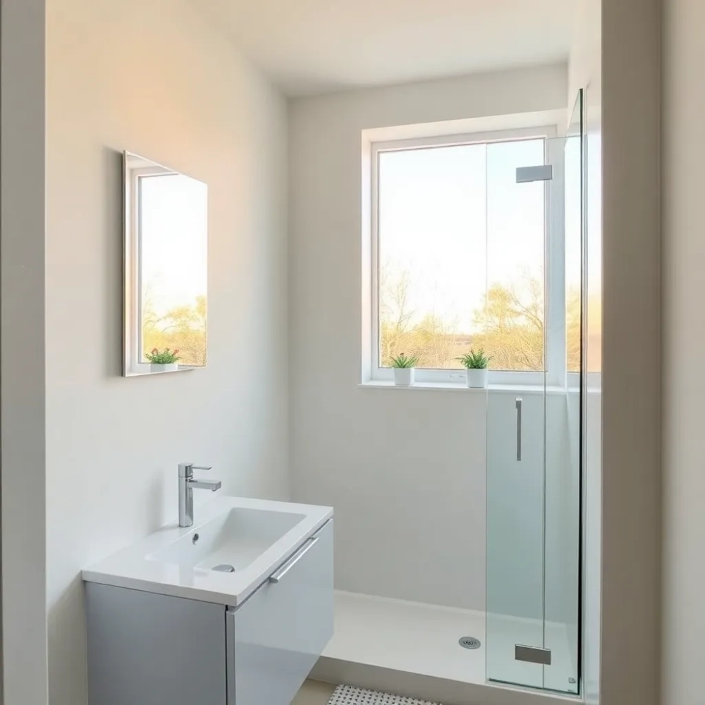 Mała łazienka z oknem aranżacje