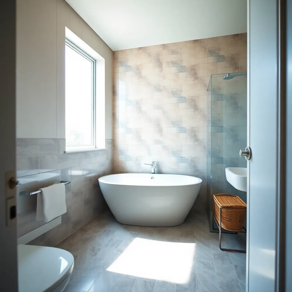 Małą łazienka z wanną 4m2