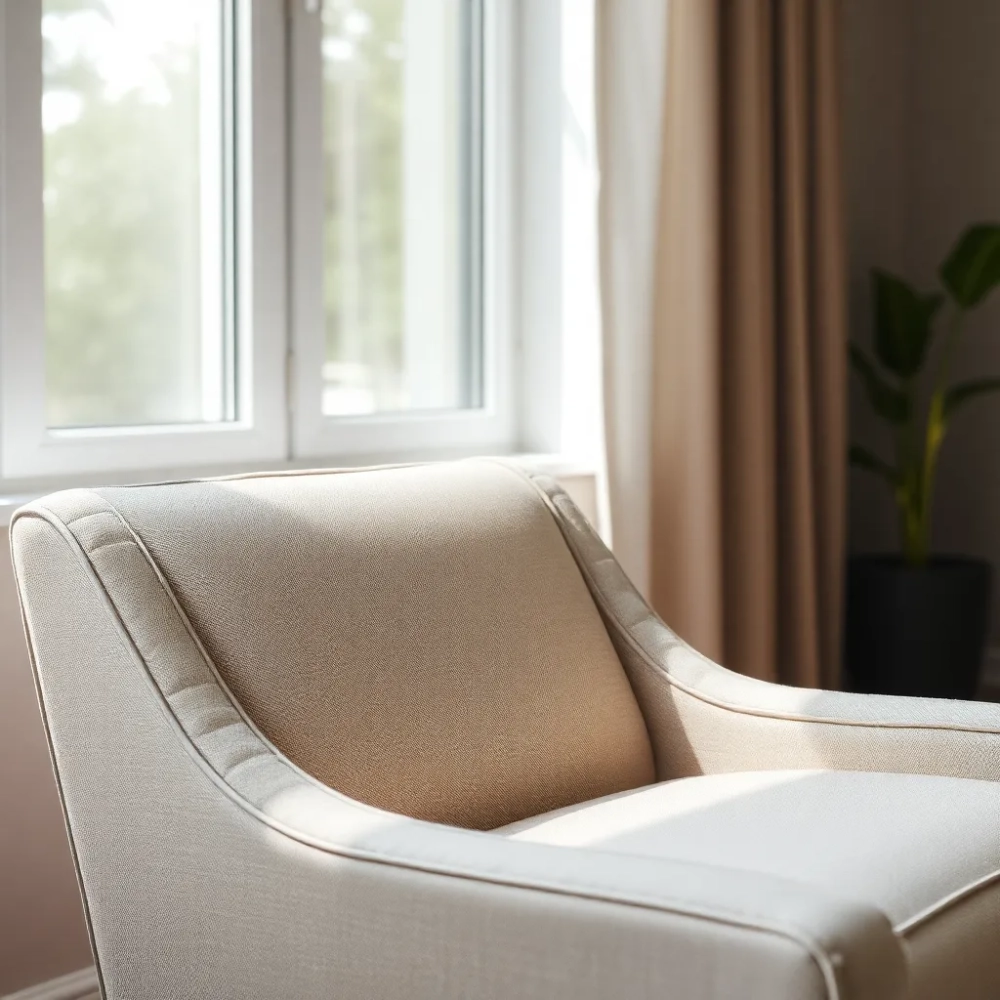 Mały fotel do salonu