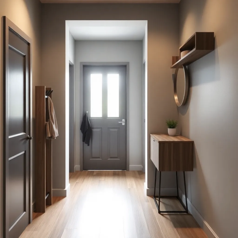 mały przedpokój aranżacja