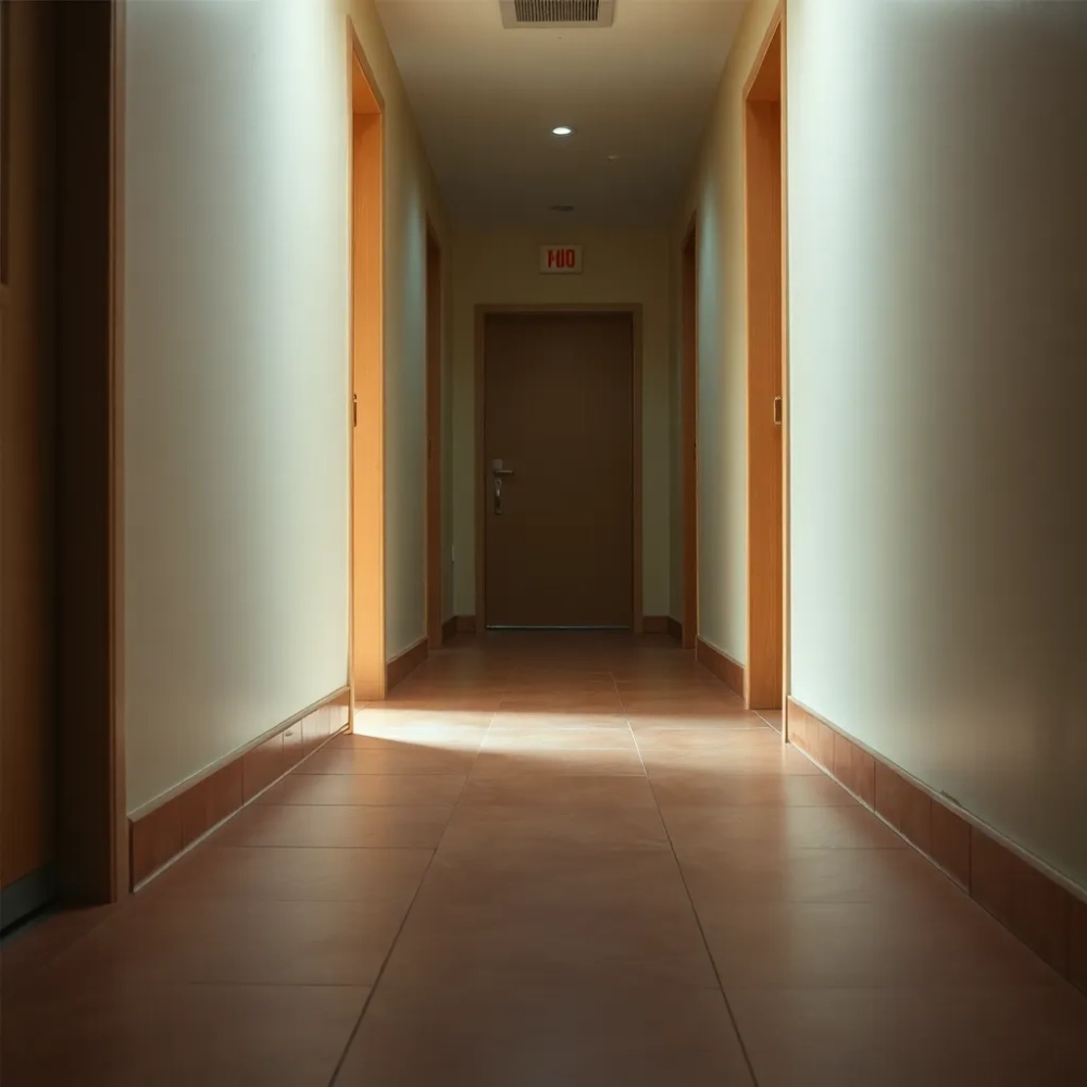 Mały przedpokój podłoga