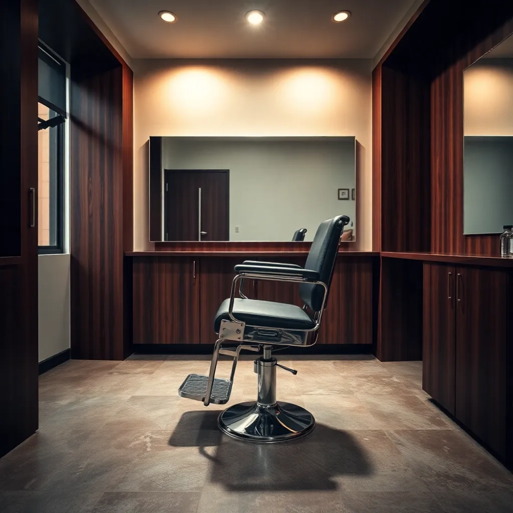 Mały salon fryzjerski