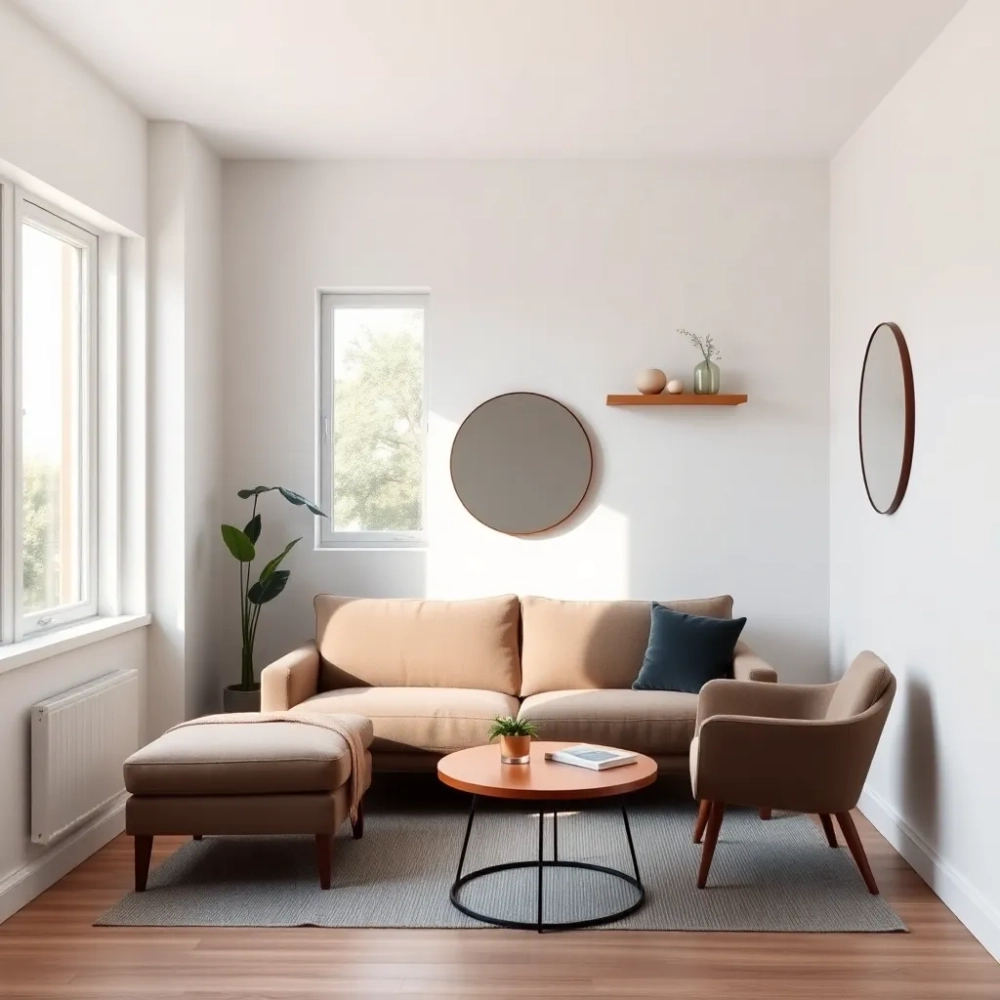 Mały salon w bloku inspiracje