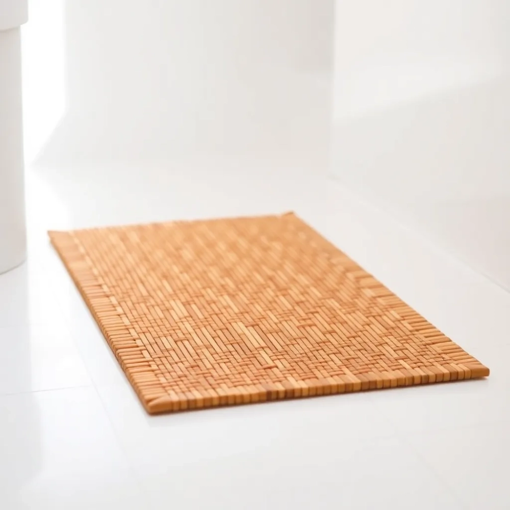 Mata bambusowa do łazienki