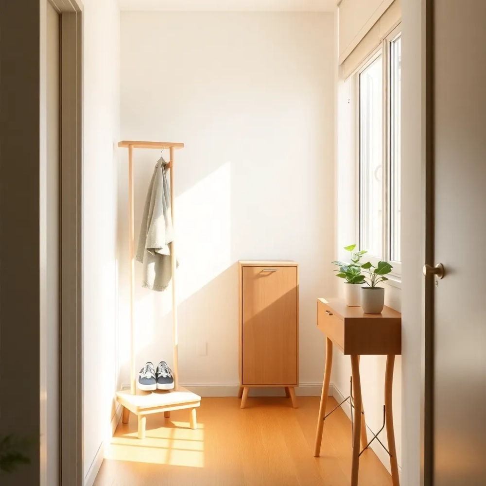Meble do małego przedpokoju w bloku