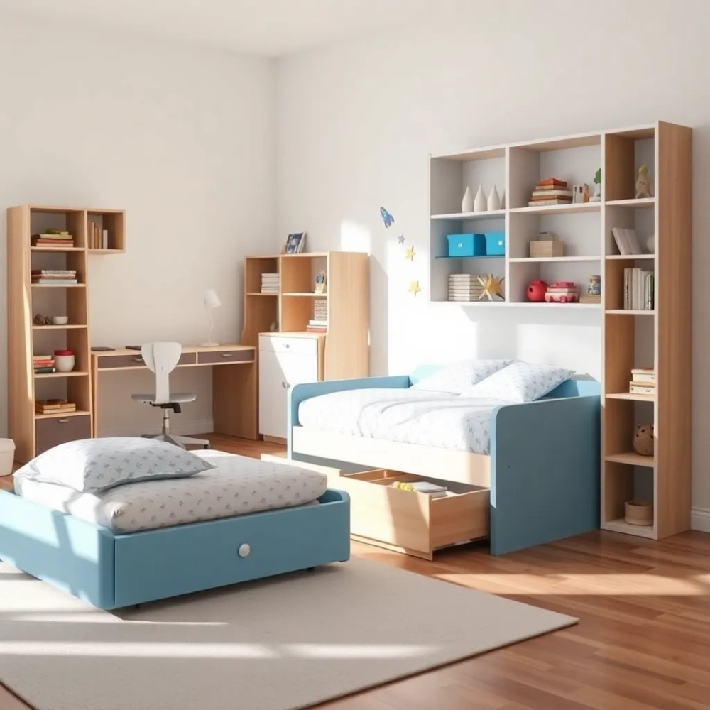 Meble do pokoju dziecięcego dla chłopca