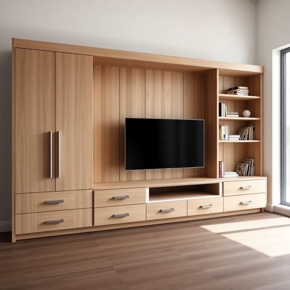 Meblościanki do pokoju z szafą