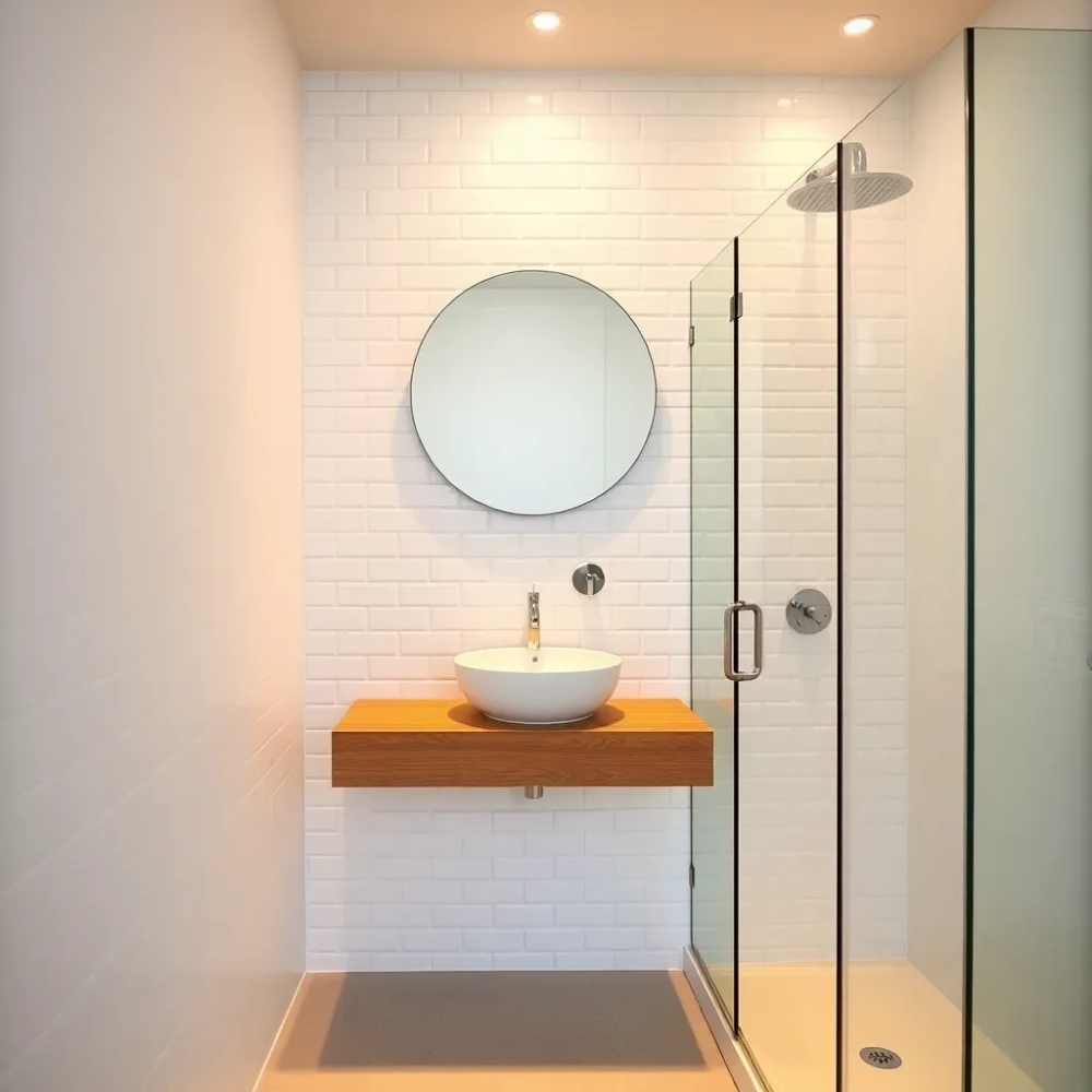 Metamorfoza małej łazienki w bloku