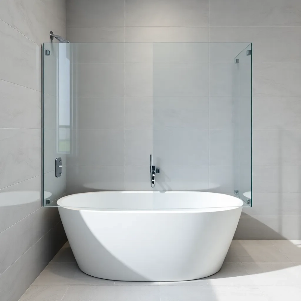 Mexen wanna z parawanem