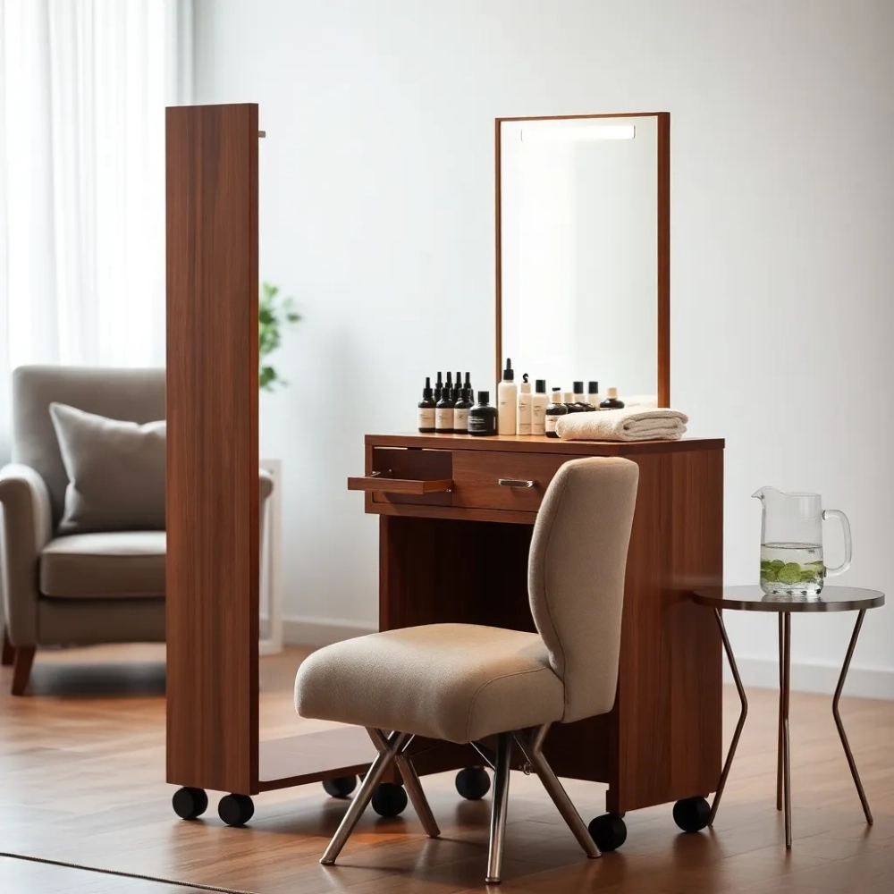 Mobilny salon kosmetyczny w domu