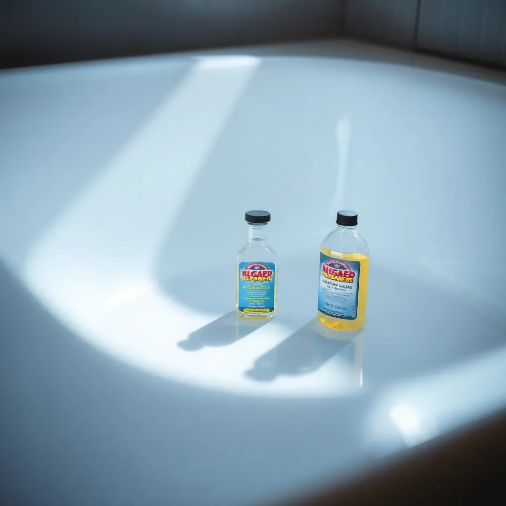 Mocny środek do czyszczenia wanny