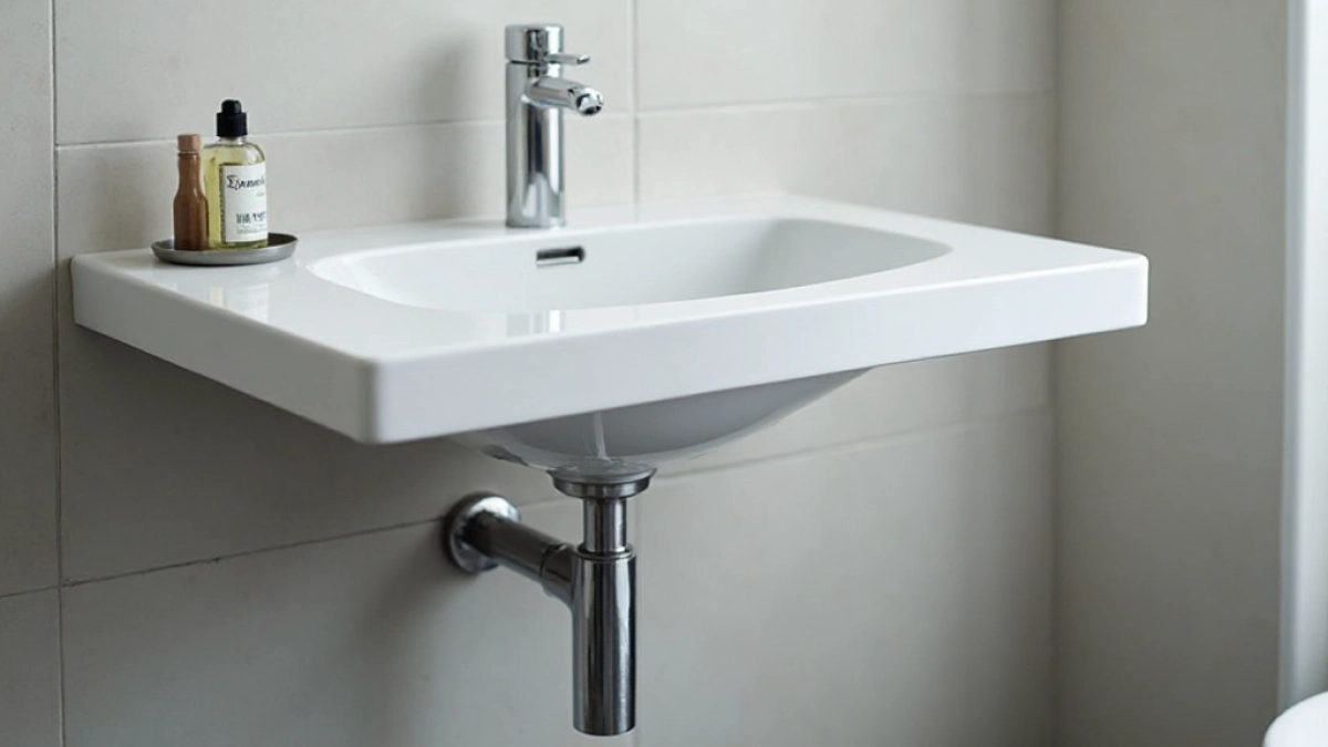 mocowanie blatu łazienkowego