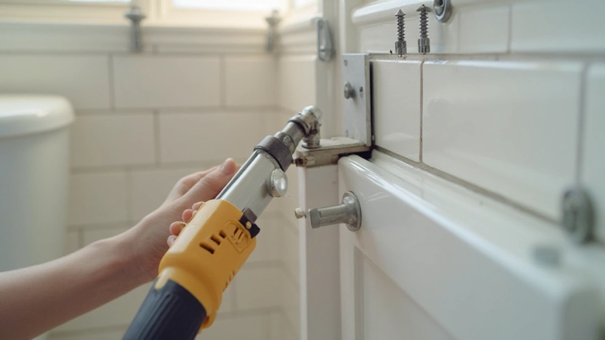 mocowanie szafki umywalkowej