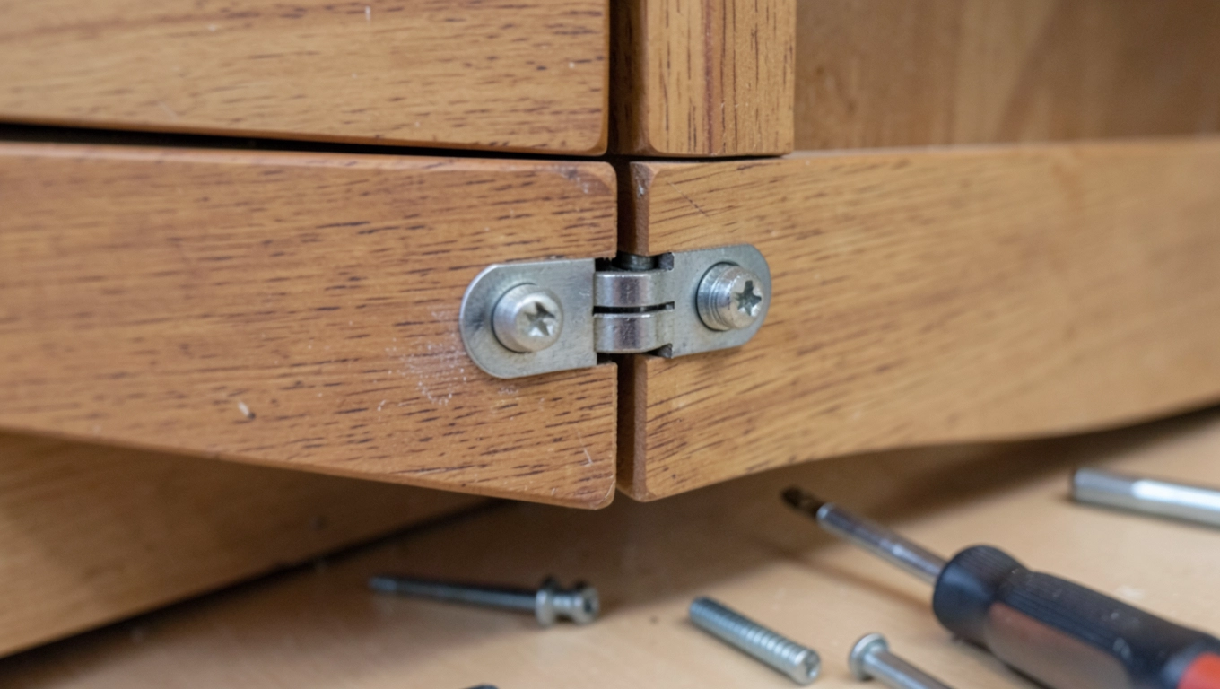 Mocowanie zawiasów do drzwiczek