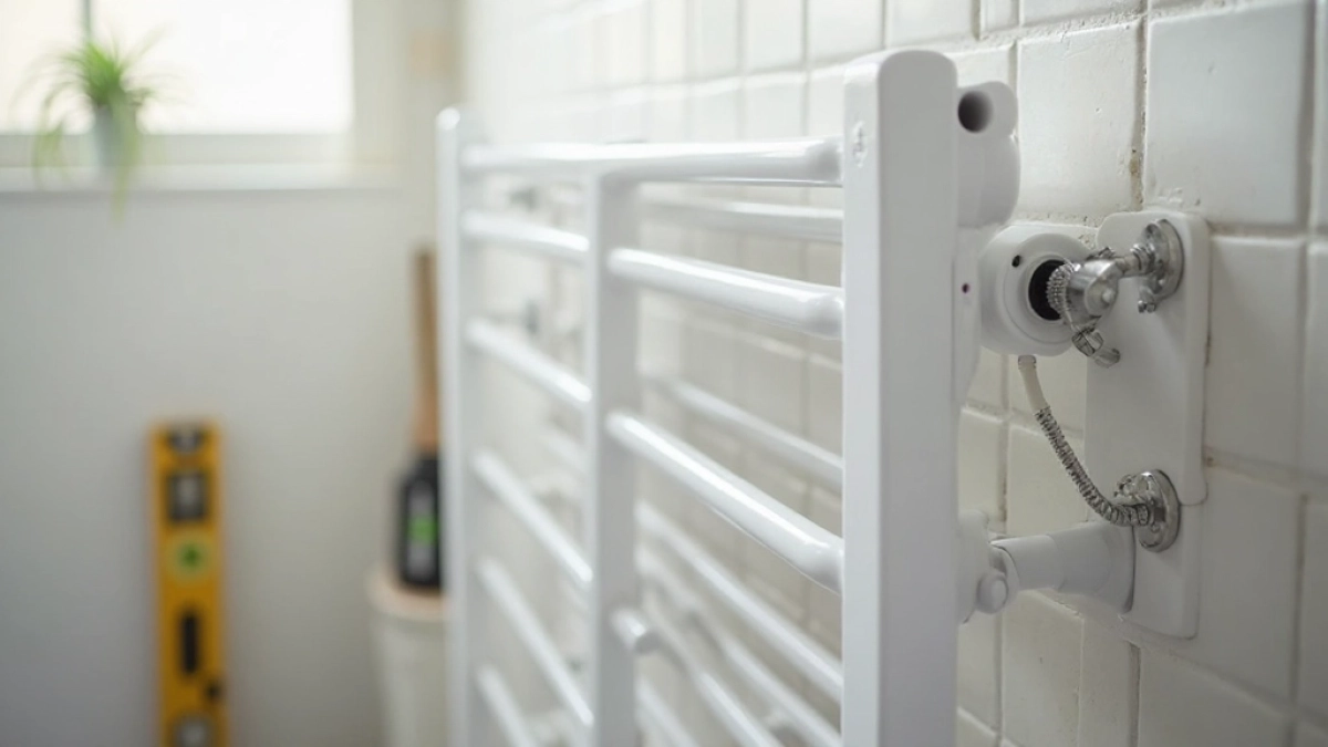 Montaż grzejnika łazienkowego elektrycznego