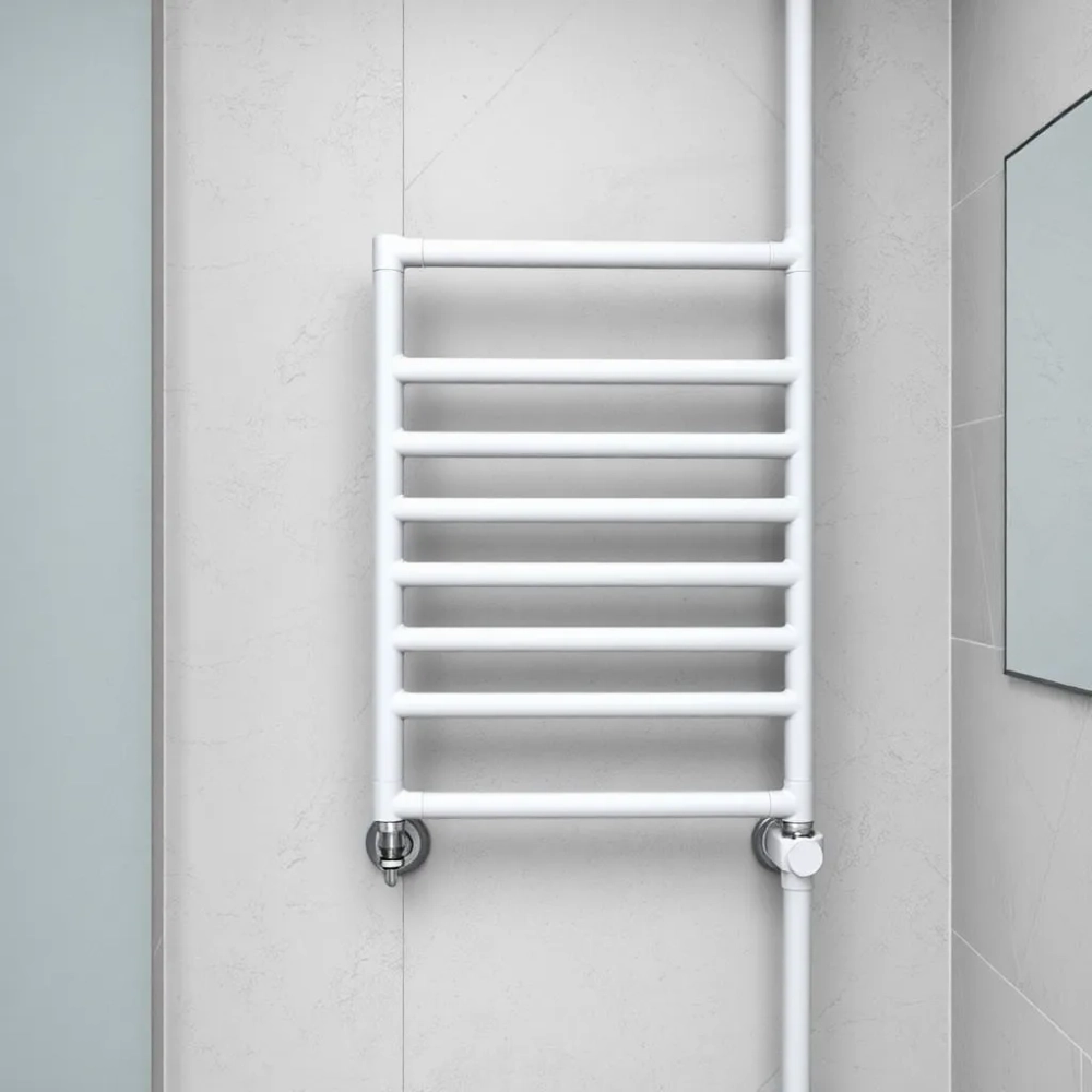 Montaż grzejnika łazienkowego w bloku