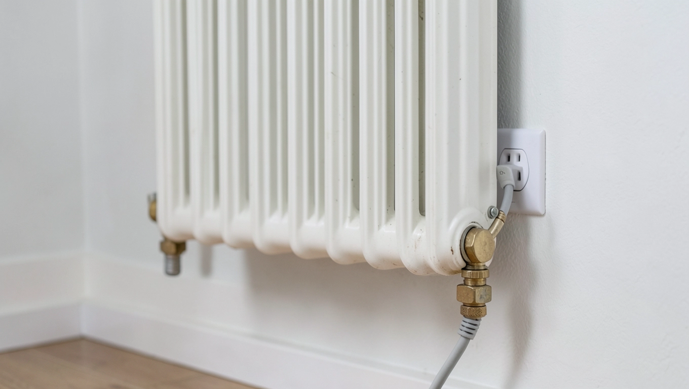 Montaż grzejników z grzałką