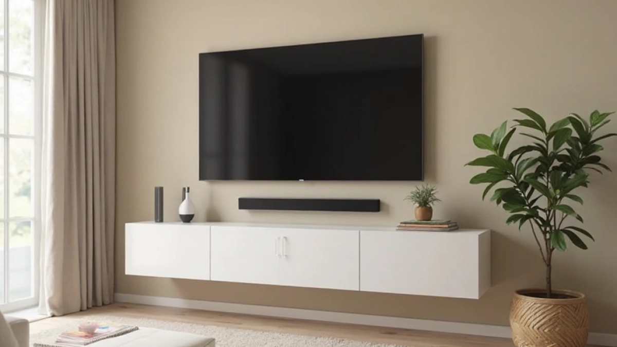 Montaż szafki wiszącej RTV